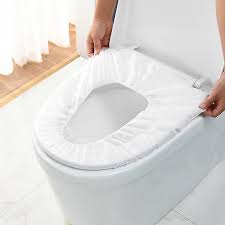 10pcs Disposable Universal Toilet Seat