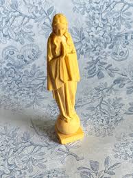 Blessed Virgin Mary On Globe Statue