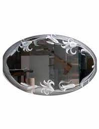 Glass Designer Etched Mirror At Rs 90