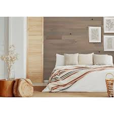 Gray Wooden Decorative Wall Paneling