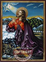 Christ In The Garden Of Gethsemane Icon