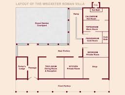 Roman Villa Of Viroconium Wroxeter