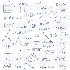 Hand Drawn Math Symbols Icon In Flat