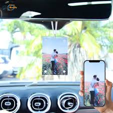 Photo Frames Rearview Mirror Hanging