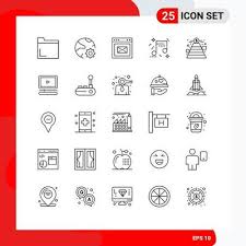 Finance Website Vector Art Icons And