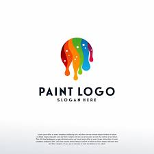 Painting Logo Designs Vector Template