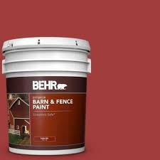 Behr Barn Fence Paint Barn Red 5