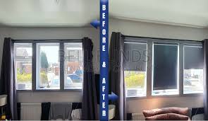 Wipeable Blackout Roller Blind With A