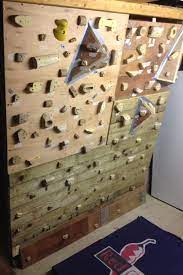 My Homemade Bouldering Wall In My