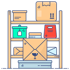 Shelves Free And Delivery Icons