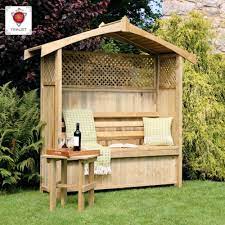 Zest Hampshire Arbour With Storage Box