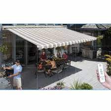 Fabric Motorized Retractable Awnings