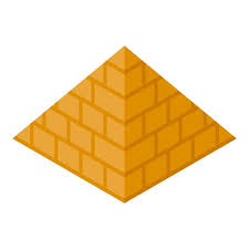 Egypt Pyramid Icon Isometric Of Egypt