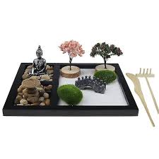 Zen Garden Accessories With Bamboo