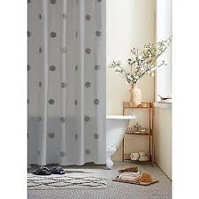 Cotton Shower Stall Curtains