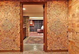 Malvern Room Made Of Wine Corks