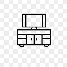 Tv Cabinet Clipart Png Images Cartoon