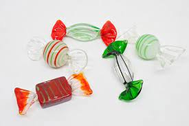 Buy Vtg Glass Candy Pieces 5