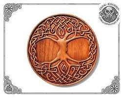 Wood Carving Picture Yggdrasil Tree Of