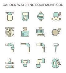 Garden Watering Icon Stock Vector By