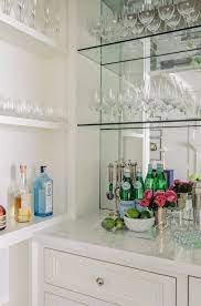 Glass Bar Shelves