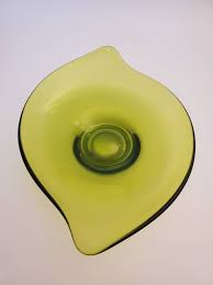Vintage Viking Green Glass Bowl Perfect