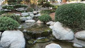 Japanese Rock Garden Stock