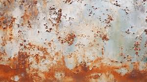 Partially Rusted Rust Metal Surface