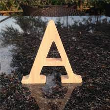 Wooden Alphabet Letters A To Z