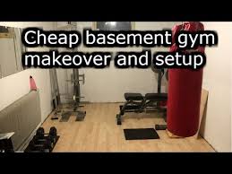 Basement Gym Makeover And Setup