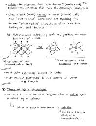 Solution Stoichiometry Chemistry Notes