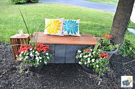 Diy Bench Outdoor Seating Area