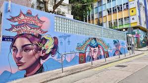 Street Art And Graffiti In Hong Kong