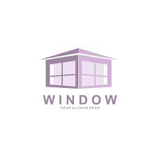Home Window Logo Home Interior Icon Design