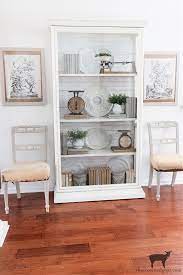 How To Style A Glass Display Cabinet