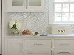 Gray Mosaic Marble Kitchen Wall Tiles