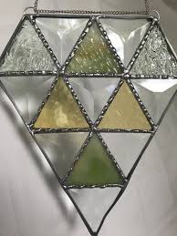 Stained Glass Diamond Icon Diamond Sun