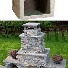 Outdoor Fireplace Kit Outdoor