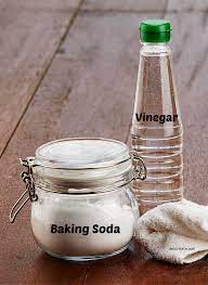 Mixing Vinegar Lemon And Baking Soda