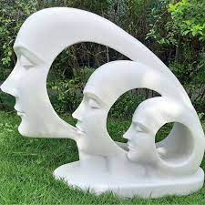 70cm Marble Resin Garden Statue