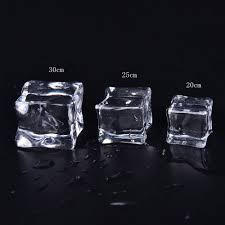 Fake Ice Cubes Reusable Acrylic