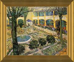 Art Prints Of Courtyard Of The Hospital