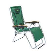 Green Padded Relaxer Camping