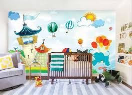 Vinyl Kids Room Balloon Wallpaper At