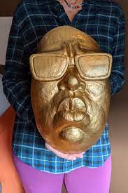 Biggie Smalls Mask Sculpture Notorious