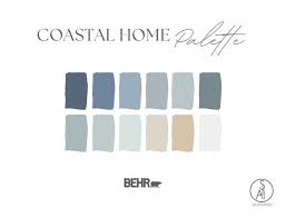 Coastal Home Color Palette Behr