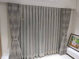 Cotton Grey Double Arabian Curtain For