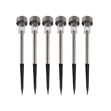 Solar Stake Lights Colour Changing 6 Pack