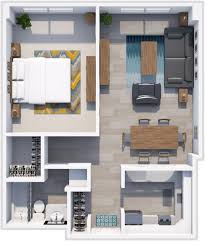 Icon Apartments 1 Bed 1 Bath