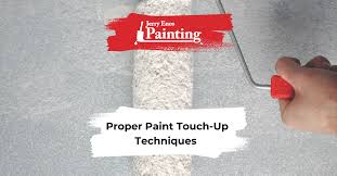 Proper Paint Touch Up Techniques
